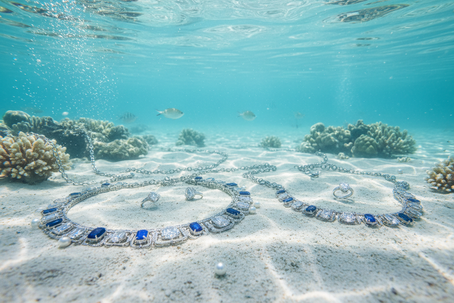 Bijoux acier inoxydable et eau : douche, mer, piscine ?